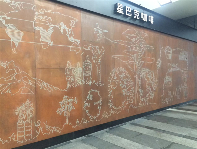 瓯海耐候钢幕墙